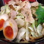 麺屋わっしょい - 男のまぜ麺＋野菜トッピング