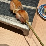 鳥いち - 鶏串(鹿児島産きさき鶏)