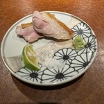 焼き鳥 八穴 - 2.もも肉たたき