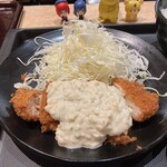 松のや - そんなに大きくはないのだが、タルタルが大量なのは、嬉しい