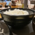 松のや - ご飯の大盛りは、なかなかのボリューム感