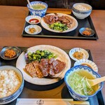 炭焼牛たん 赤兵衛分店 - 手前 中＆奥 大