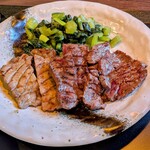 炭焼牛たん 赤兵衛分店 - 赤兵衛定食 中