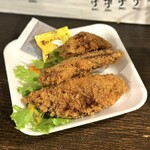 寅屋 - ・レバーカツ 300円