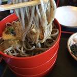 手打 神代そば - 歯ごたえ抜群で絶妙な美味さ。