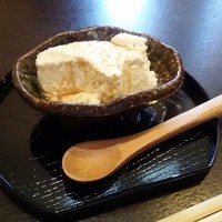 鮨駒 - 自家製の、豆腐