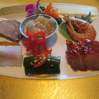 華正樓 鎌倉店 - 特製前菜の銘々盛り（￥１５０００のコースより）＠’１４．３．上旬