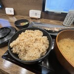 炭火焼干物定食　しんぱち食堂 神田北口店 - 