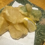 海鮮原始焼 ろば炭魚 - 