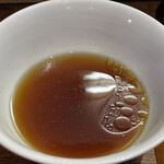 らあめん サンド - 鶏そばの醤油スープのつけダレ