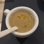 フレンチバル サン・ピエール - 焼きそら豆のポタージュ