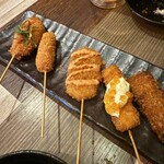 串揚げと肉炙り寿司 KUSHIEMON - 