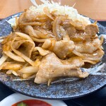 美野里パーキングエリア（上り線）フードコート - 生姜焼き