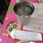 南印度ダイニング ポンディバワン - おしぼり