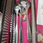 南印度ダイニング ポンディバワン - カトラリー