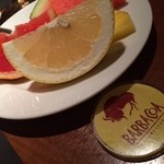 バルバッコア - もうオナカいっぱいです。フルーツいただきます＼(^o^)／