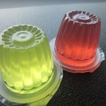 壱弐参 CAFE - 会計時、懐かしい感じのミニゼリーをいただきました。
