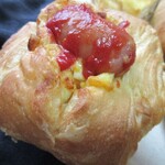 壱弐参 CAFE - ウインナーと卵サラダ