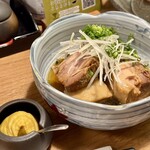 京出汁おでんと旬菜天ぷら 鳥居くぐり - トロ旨 やわらか豚角煮