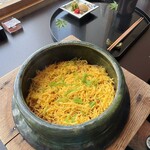 京都 吉兆 - 桜海老のご飯