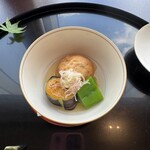 京都 吉兆 - 茄子・万願寺とうがらし