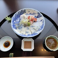 京都 吉兆 名古屋店 - 烏賊・金目鯛・イシガレイ