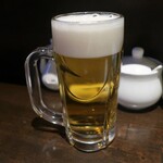 小籠包bar HASHIYA - ・「生ビール ジョッキ(¥550)」