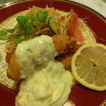 きっちん紅屋 - 車海老の海老フライ