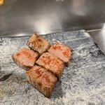 鉄板焼 日和 - サーロイン