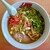 山岡家 - 料理写真:限定カレーとんこつラーメン　青ネギ/紅生姜　脂多め