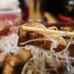 台湾ラーメン 江楽 - 台湾ラーメン＋ルーロー飯ハーフセット（1380円）