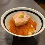 牛タンとマグロとクリスピー餃子 ひまわり［海］ - 