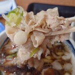 正太郎うどん - お肉