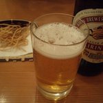 藪蕎麦 - 瓶ビール（650円）