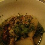 フランス料理Y's - 白子も入って豪華なお魚、スープまで全部頂きました。