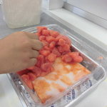 めんたいパーク - 試食