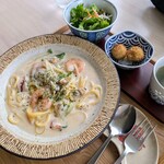 器とスパゲッティ あべのや - 