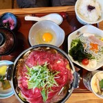 和の食彩 吉楽庵 - 吉楽庵1種　￥2,000-   すき焼き