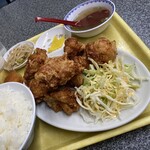 中華料理 桃園 - からあげ定食