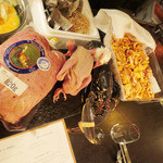 お勧め素材　鴨　鳩　ジロール茸　オマール