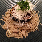 酒彩蕎麦 初代 恵比寿店 - 揚げ茄子のおろし蕎麦