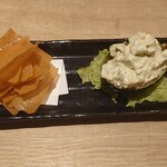 蕎麦の実 - 蟹とアボカドのタルタル