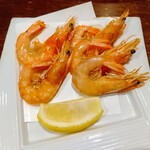 旨唐揚げと居酒メシ ミライザカ - 白姫海老の唐揚げ