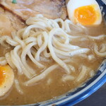 中華そば・つけそば　浜屋 - 麺