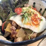 CAFE 二葉 - 色鮮やかな盛り付け