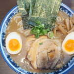 中華そば・つけそば　浜屋 - 濃厚和風特製中華そば（特盛）