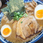 中華そば・つけそば　浜屋 - 濃厚和風特製中華そば（特盛）
