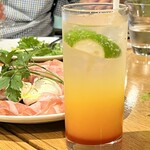 PIZZA MAFIA TOKYO - ドリンクが涼しげ