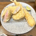 カツレツ Avanti - 雪室熟成豚ヒレ１ケ、ささみ１本、大海老１本