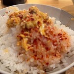 元祖ニュータンタンメン本舗 - 麺を食べたら具はライスへ